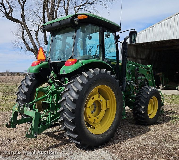 image for item EI3584 2014 John Deere 6140D MFWD tractor