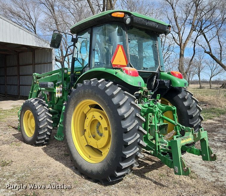 image for item EI3584 2014 John Deere 6140D MFWD tractor