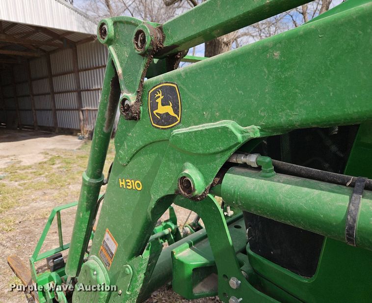 image for item EI3584 2014 John Deere 6140D MFWD tractor
