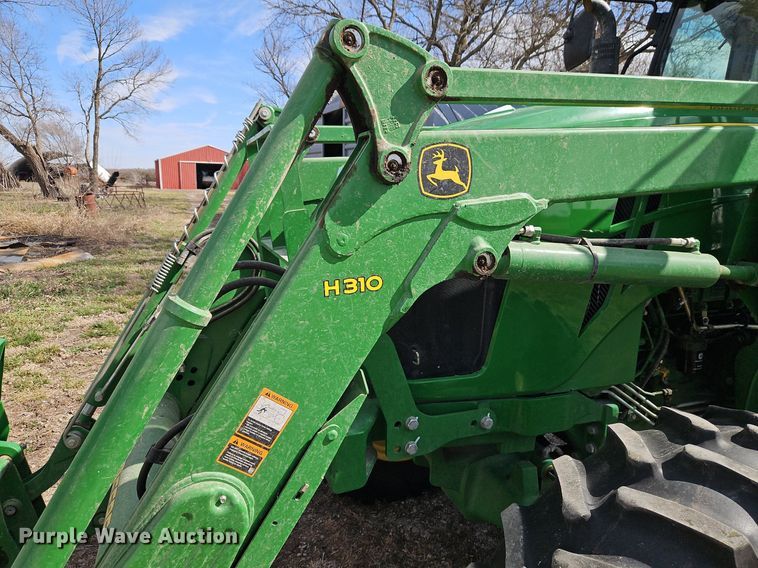 image for item EI3584 2014 John Deere 6140D MFWD tractor
