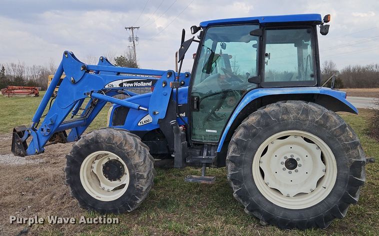 image for item EI3599 2006 New Holland  TL100ADT MFWD tractor