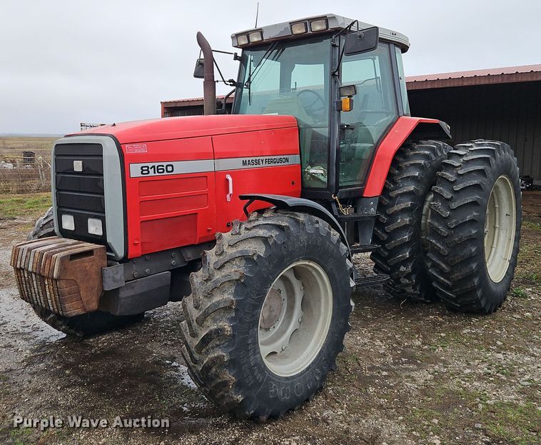 image for item EI3622 1995 Massey Ferguson  8160 MFWD tractor