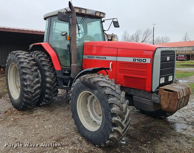 image for item EI3622 1995 Massey Ferguson  8160 MFWD tractor