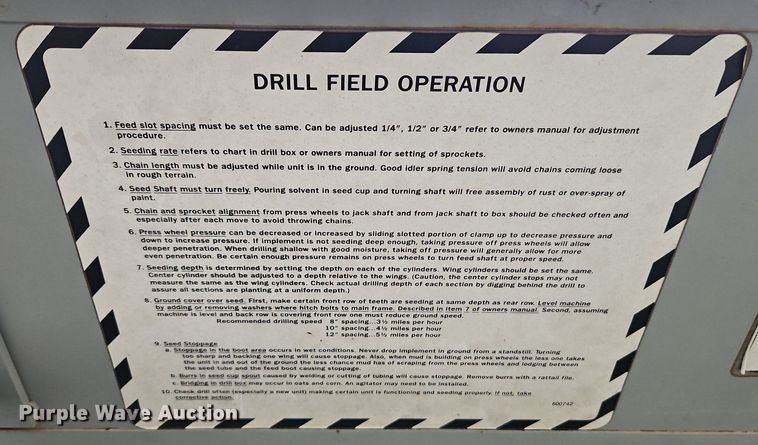 image for item EI3627 CrustBuster grain drill