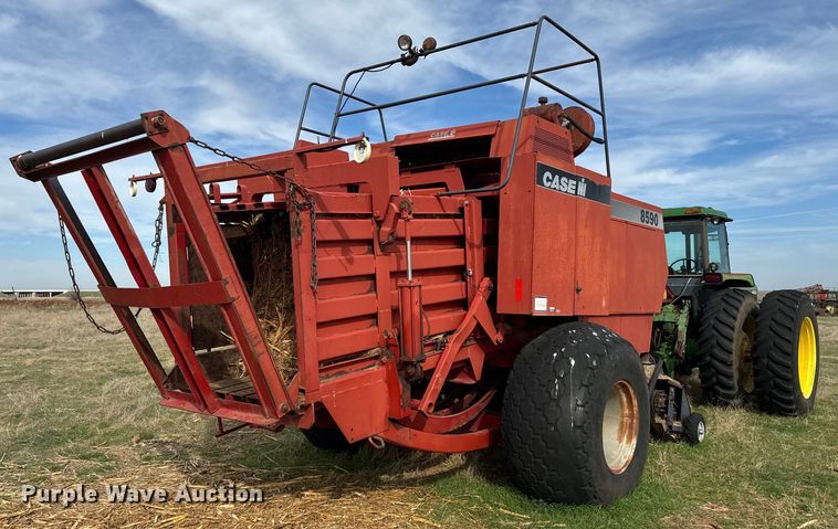 image for item EJ0314 Case 8590 large square baler