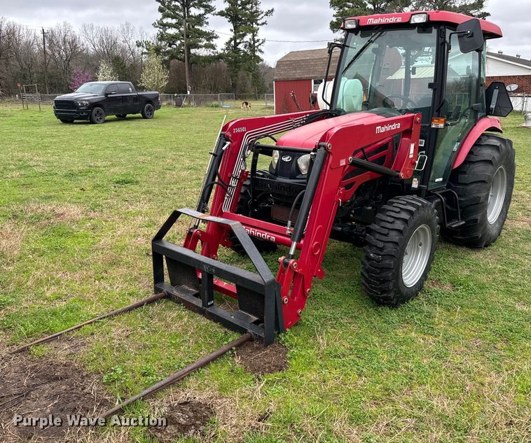 image for item EJ0324 2016 Mahindra 2565 MFWD tractor