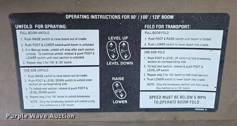 image for item EJ6052 2011 John Deere 4930 spreader