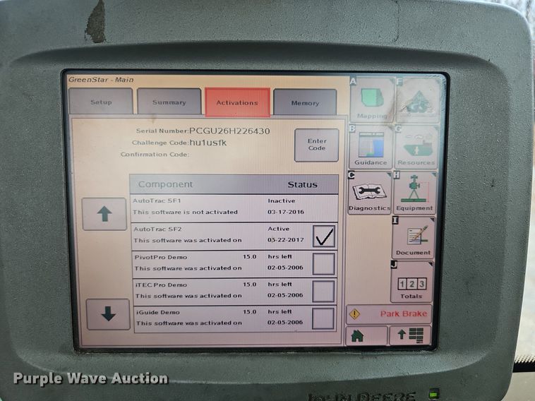 image for item EJ6052 2011 John Deere 4930 spreader