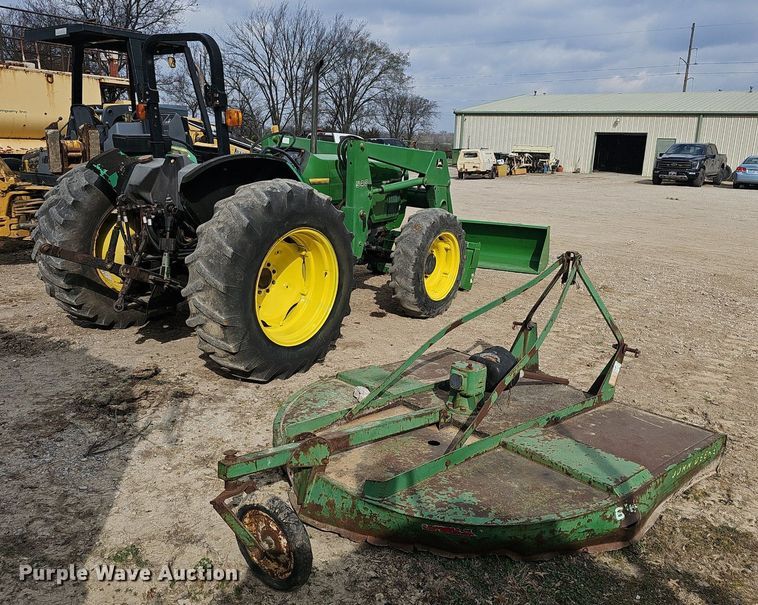 image for item EJ6067 1993 John Deere 5400 MFWD tractor