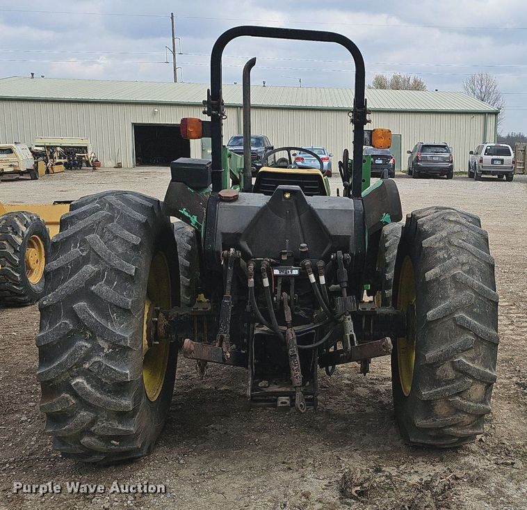 image for item EJ6067 1993 John Deere 5400 MFWD tractor