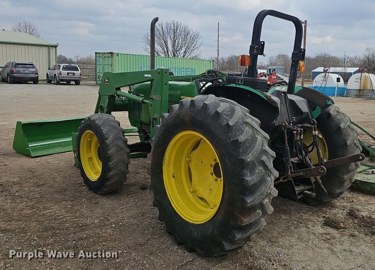 image for item EJ6067 1993 John Deere 5400 MFWD tractor