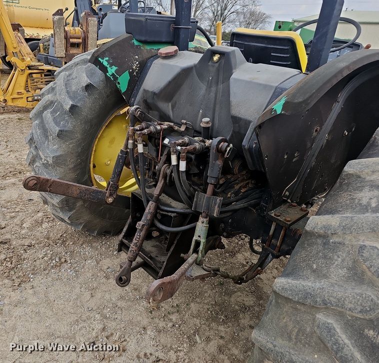 image for item EJ6067 1993 John Deere 5400 MFWD tractor