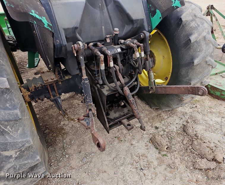 image for item EJ6067 1993 John Deere 5400 MFWD tractor