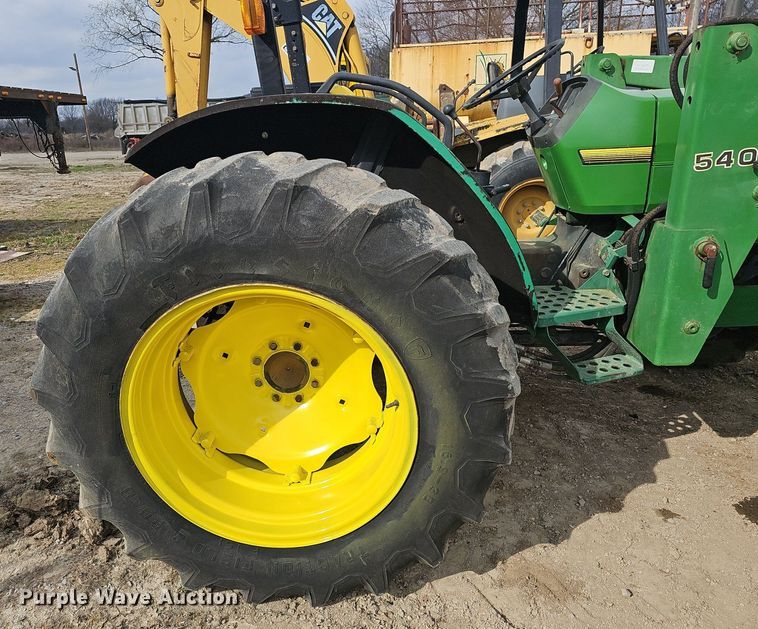 image for item EJ6067 1993 John Deere 5400 MFWD tractor