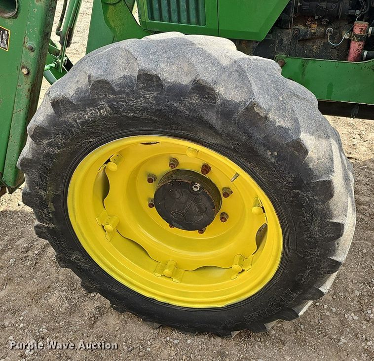 image for item EJ6067 1993 John Deere 5400 MFWD tractor