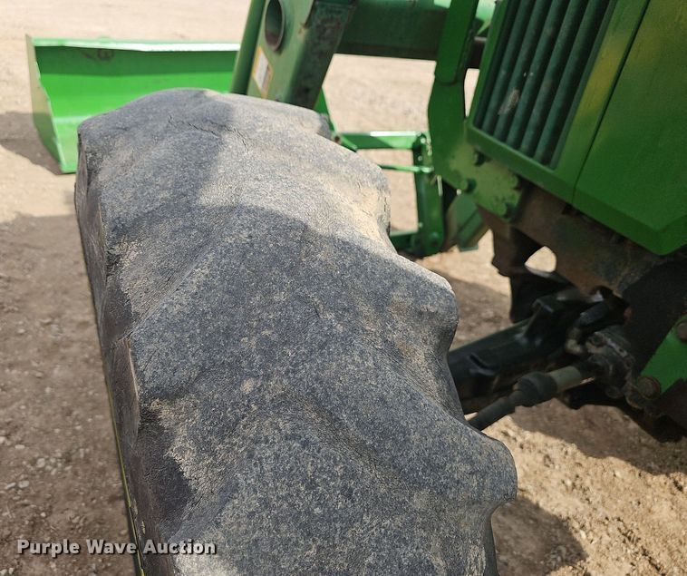 image for item EJ6067 1993 John Deere 5400 MFWD tractor