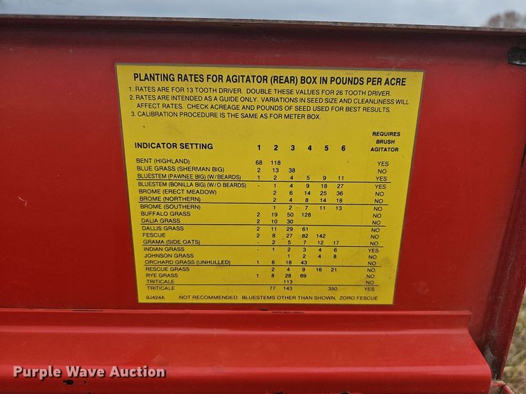 image for item EJ6114 Brillion SS-10 seeder