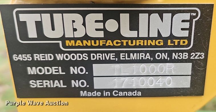 image for item EJ6115 Tube Line  TL1000R bale wrapper