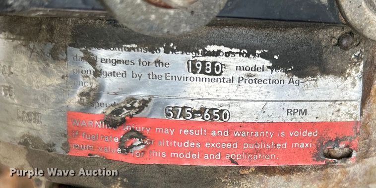 image for item EK4144 1980 Ford 9000 flatbed truck