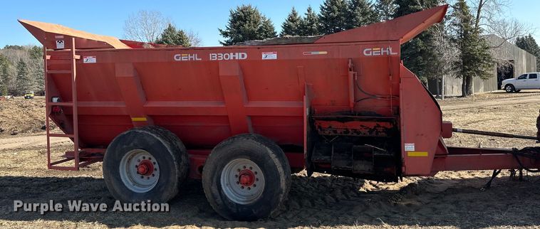 image for item LO9497 GEHL  1330 HD Scavanger manure spreader