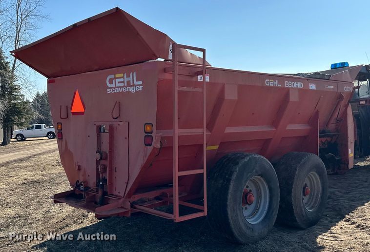 image for item LO9497 GEHL  1330 HD Scavanger manure spreader