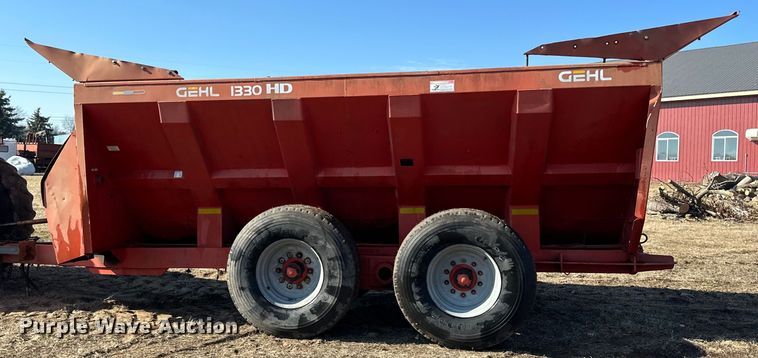 image for item LO9497 GEHL  1330 HD Scavanger manure spreader