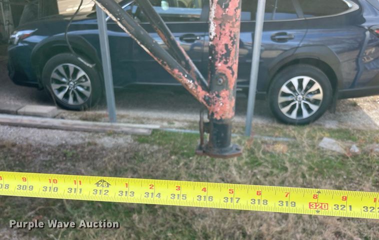 image for item LV9247 Shop built  livestock trailer