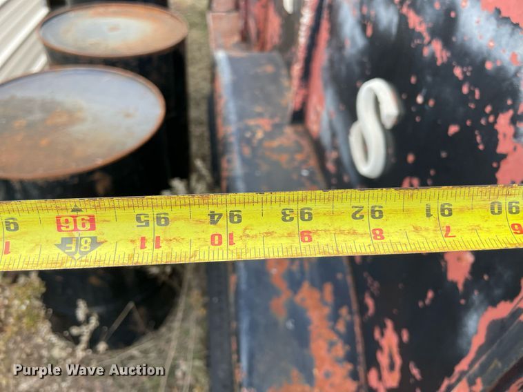 image for item LV9247 Shop built  livestock trailer