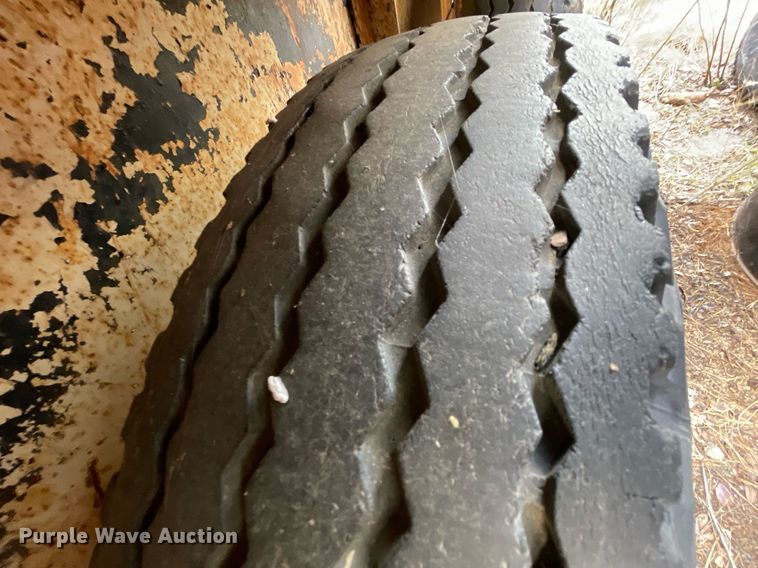 image for item LV9247 Shop built  livestock trailer