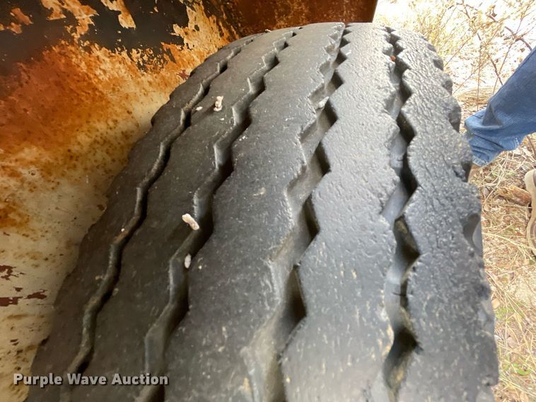 image for item LV9247 Shop built  livestock trailer