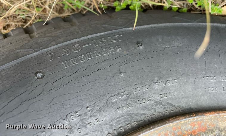 image for item LV9247 Shop built  livestock trailer