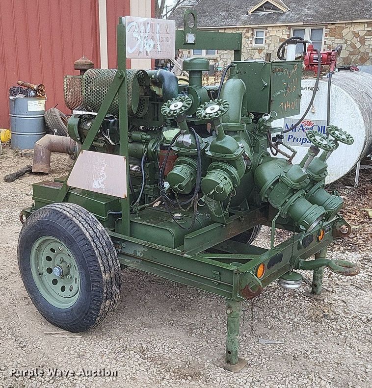 image for item MJ9017 1999 Engineered Air Systems water pump