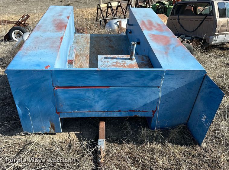 image for item NJ9428 Shop built utility bed trailer