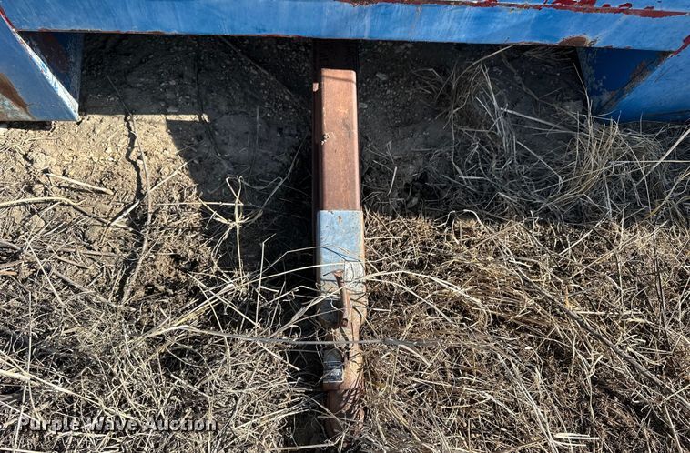 image for item NJ9428 Shop built utility bed trailer