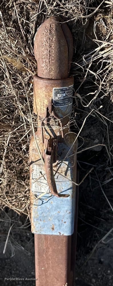 image for item NJ9428 Shop built utility bed trailer