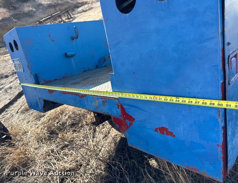 image for item NJ9428 Shop built utility bed trailer