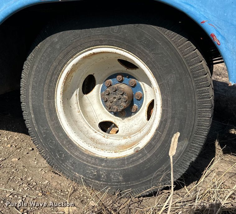 image for item NJ9428 Shop built utility bed trailer