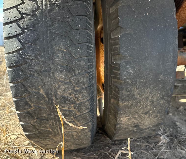 image for item NJ9428 Shop built utility bed trailer