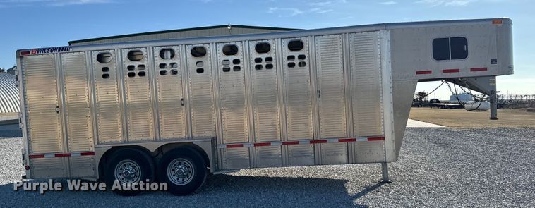 image for item NU9524 2007 Wilson PSSC-8420T livestock trailer
