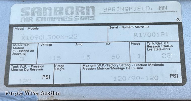 image for item NU9525 WF Larson Versa Trac 6100 irrigation sprinkler repair unit