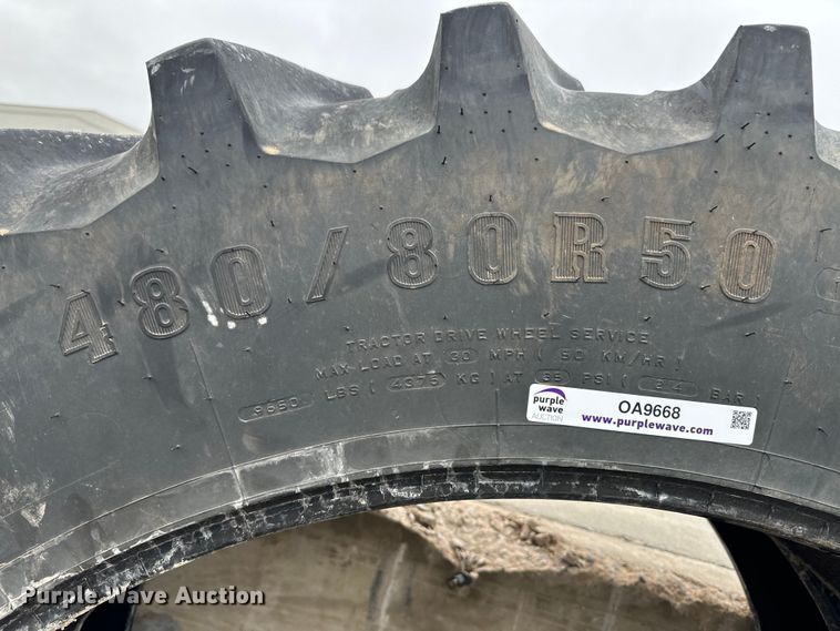 image for item OA9668 (2) 480/80R50 tires