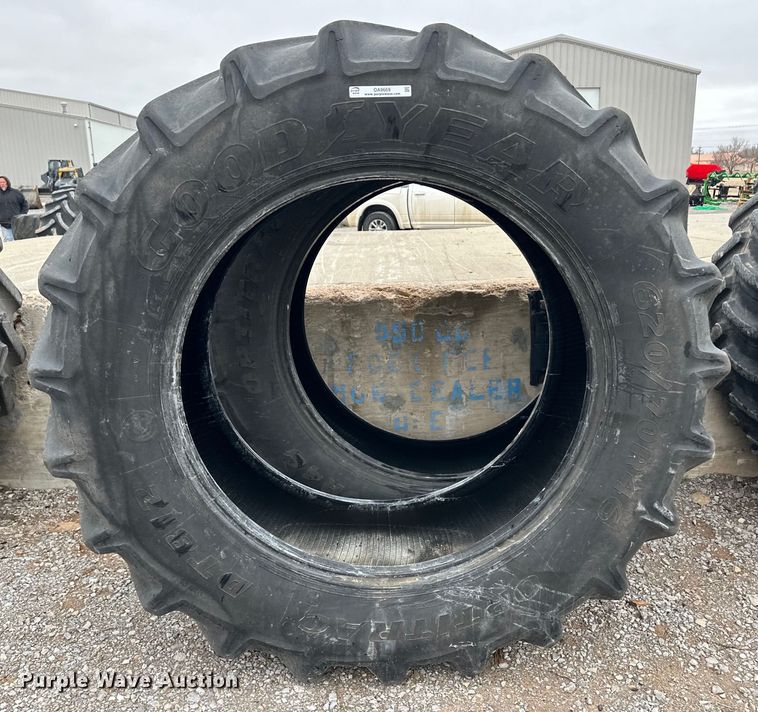 image for item OA9669 (2) 620/70R46 tires