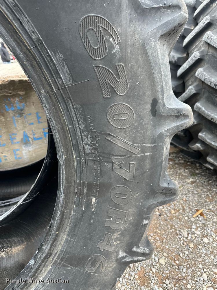 image for item OA9669 (2) 620/70R46 tires