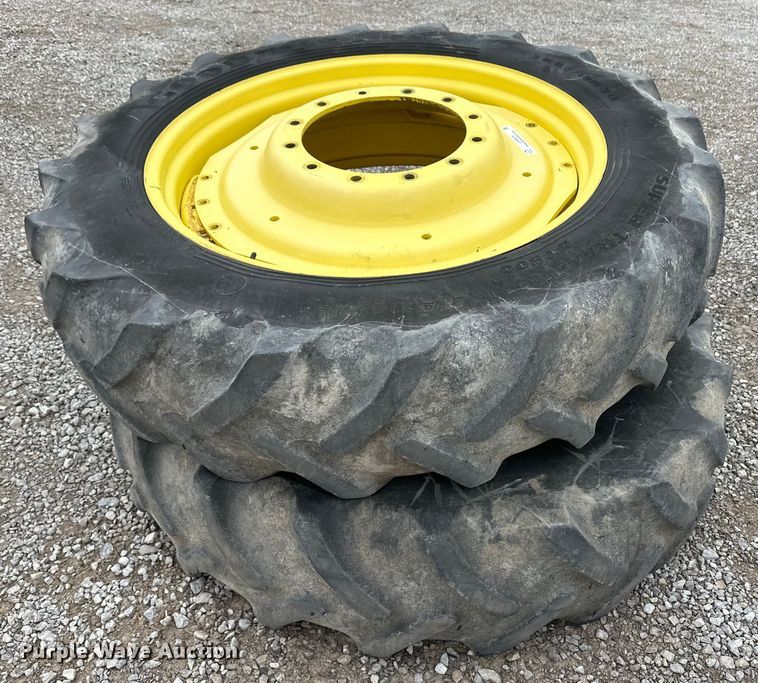 image for item OA9676 (2) 380/80R38 tires and wheels