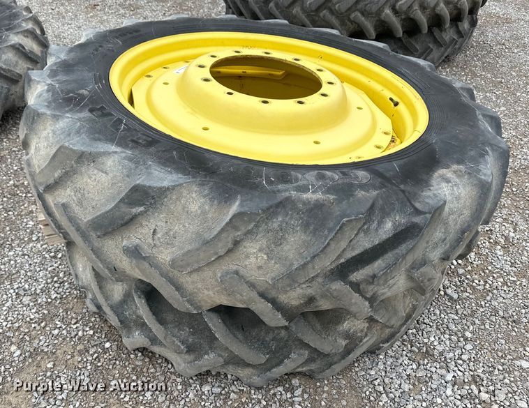 image for item OA9676 (2) 380/80R38 tires and wheels