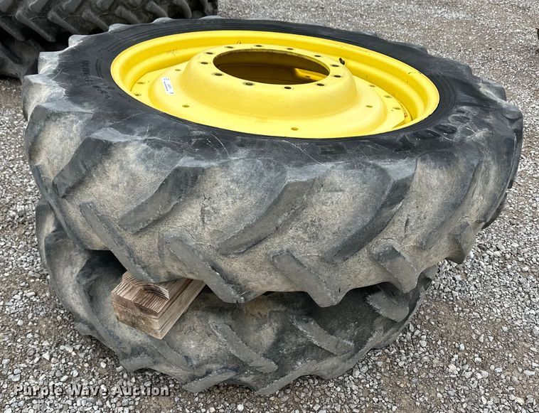 image for item OA9676 (2) 380/80R38 tires and wheels