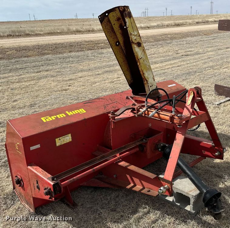image for item OA9699 Farm King snow blower