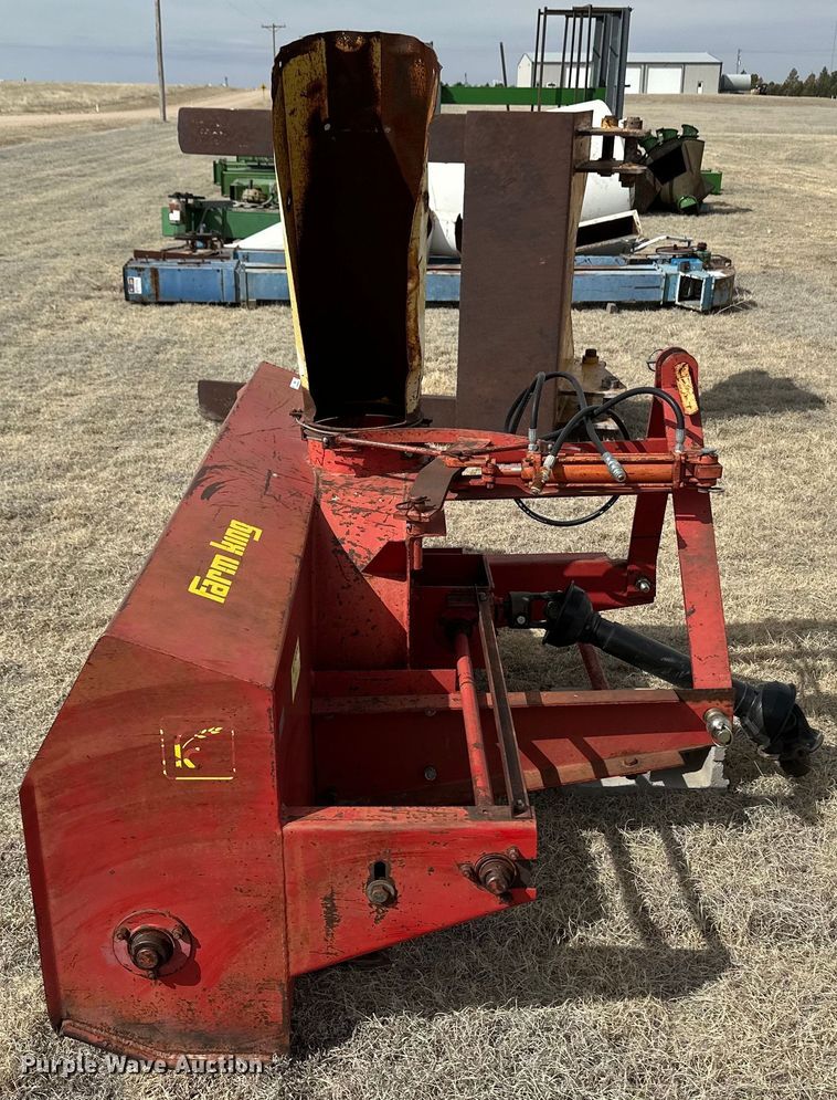 image for item OA9699 Farm King snow blower