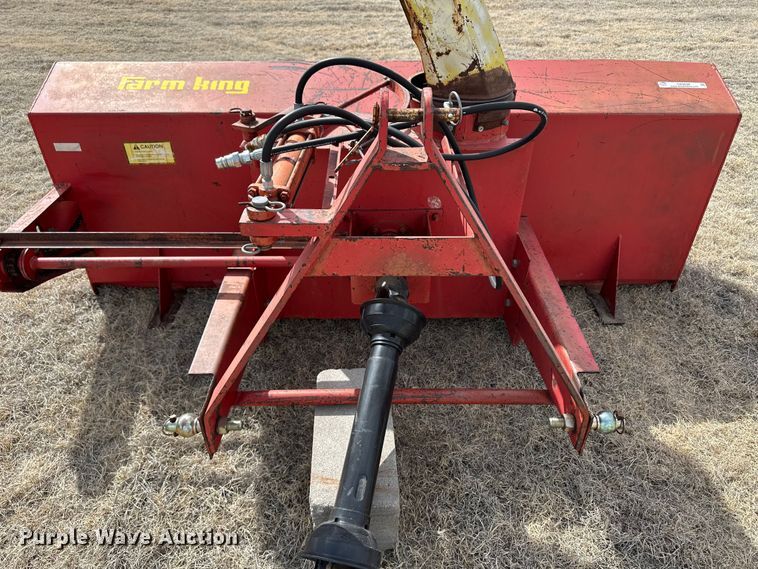 image for item OA9699 Farm King snow blower