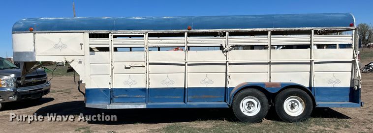 image for item OA9738 2015 Shop built livestock trailer